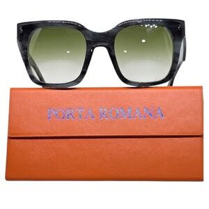 Porta Romana Green Gray Sunglasses